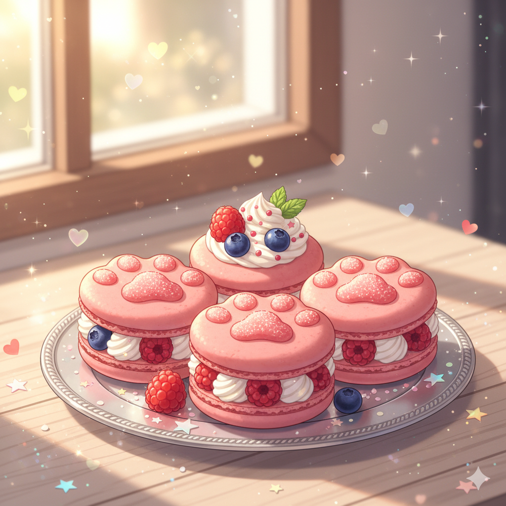 メルティにゃんパフ